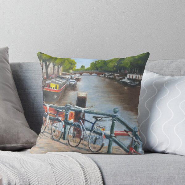 Item preview, Amsterdam, view from bridge designed and sold by atbenjaminart.