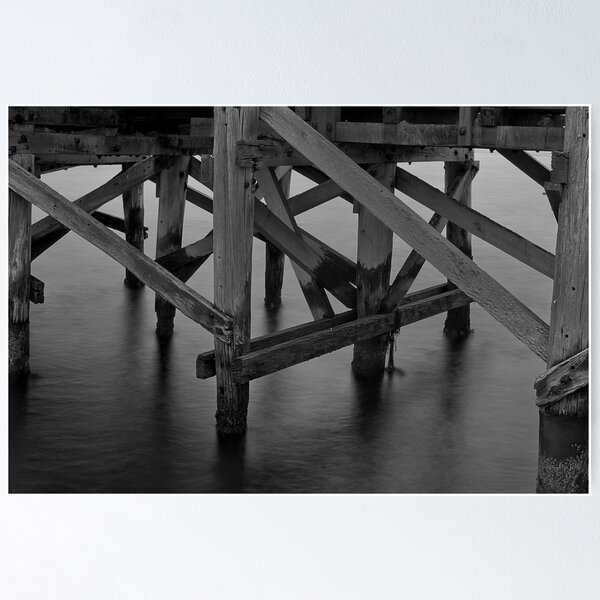 Item preview, Timber - Queenscliff Pier - Queenscliff designed and sold by Graeme Buckland.