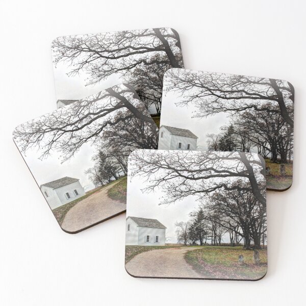 Item preview, "The Hauge Log Church" designed and sold by wiscbackroadz.