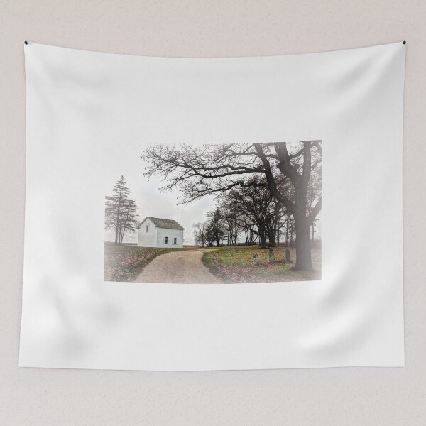Item preview, "The Hauge Log Church" designed and sold by wiscbackroadz.