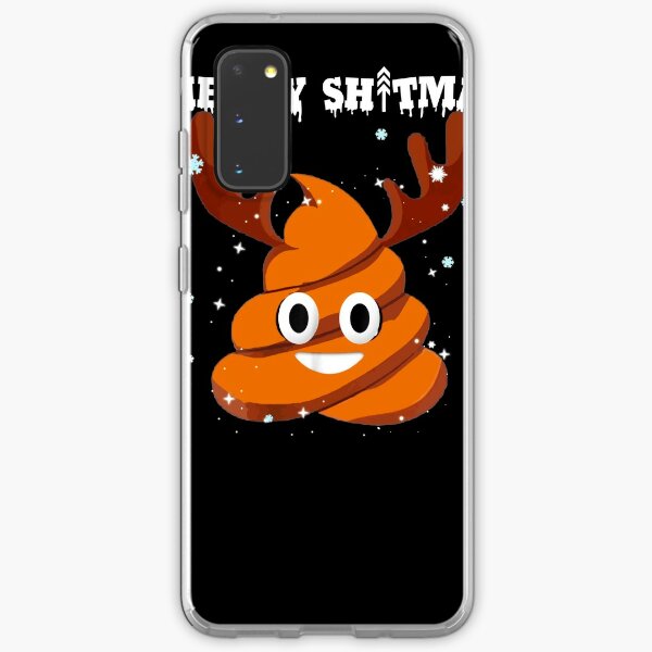 Christmas Poop Emoji Cases For Samsung Galaxy Redbubble - galaxy poop emoji t shirt roblox