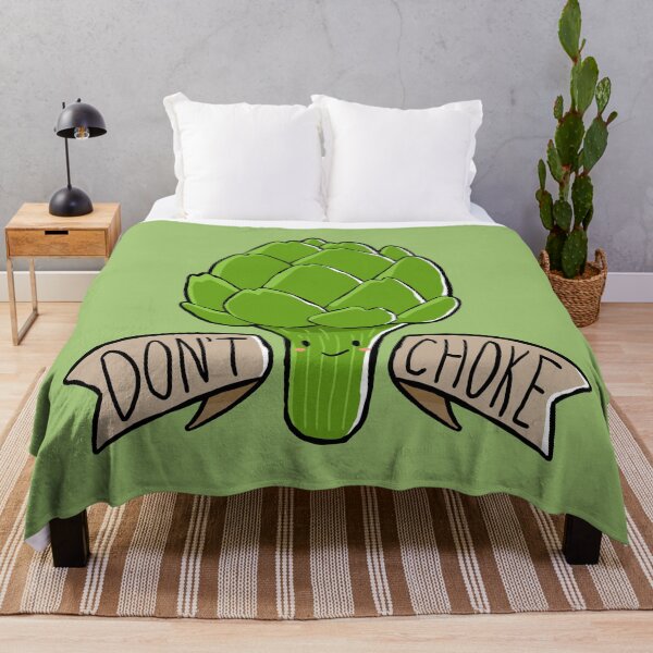 Item preview, Don't Choke - Funny Artichoke Quote - Cute Kawaii Art designed and sold by toddsimpson.