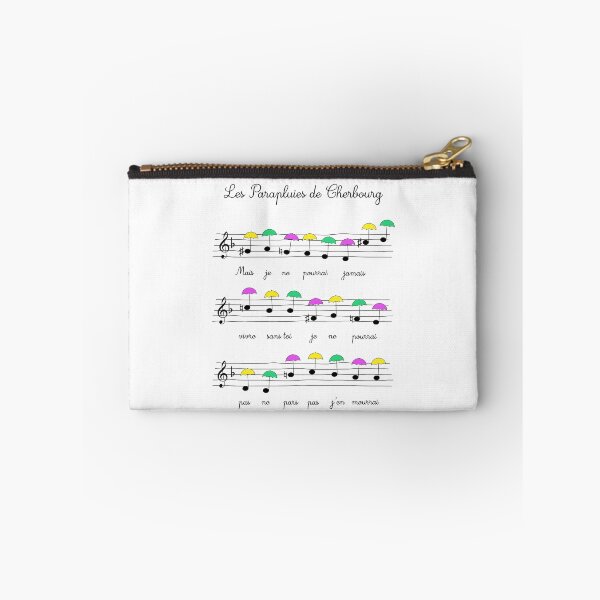 Item preview, The Umbrellas of Cherbourg music sheet art Jacques Demy Michel Legrand designed and sold by Rozbud.