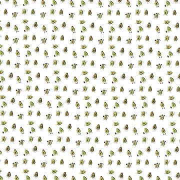 Artwork thumbnail, Avocado Pattern by lued