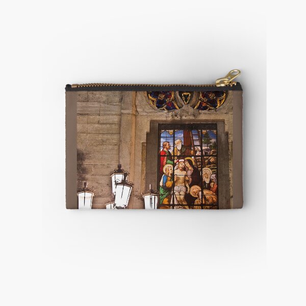 Item preview, Columbia. Manizales. Cathedral. Stained Glass Window & Lamp post. designed and sold by vadim19.