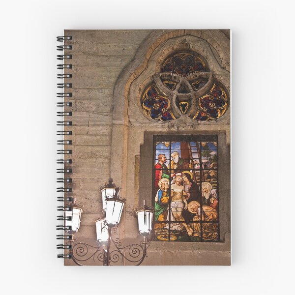 Item preview, Columbia. Manizales. Cathedral. Stained Glass Window & Lamp post. designed and sold by vadim19.