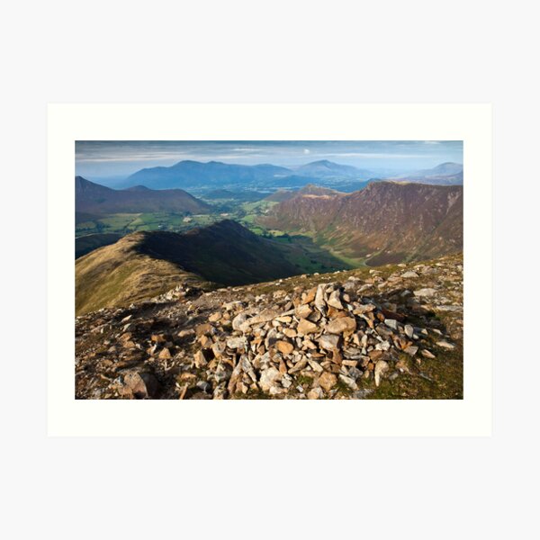 The Newlands horseshoe walk Art Print