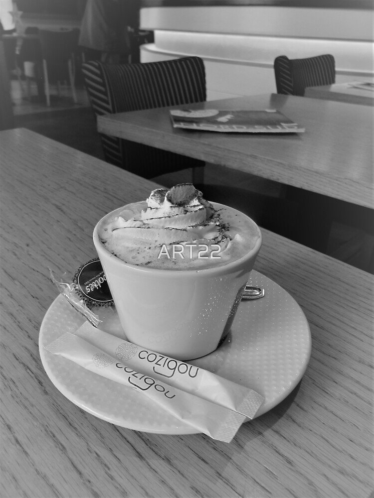 "Cream coffee" Sticker for Sale by ART22 Redbubble