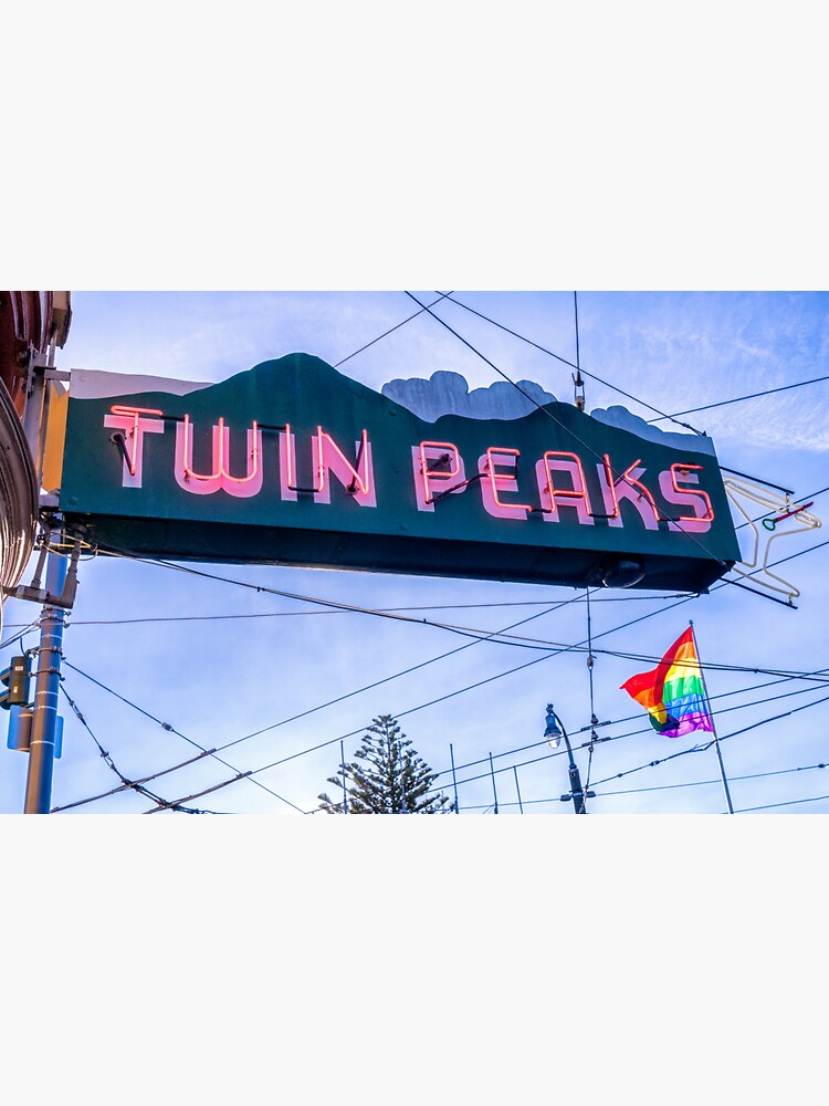 "Twin Peaks Tavern" Sticker for Sale by jforno | Redbubble