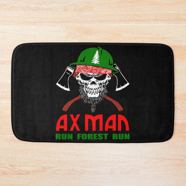 Item preview, Ax Man; Run Forest Run; designed and sold by StickerApe.