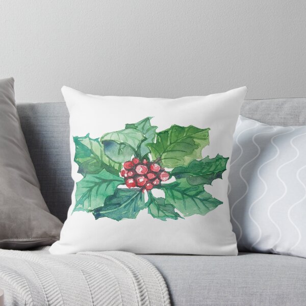 Item preview, Mistletoe Christmas Watermark Festive Print  designed and sold by Poshtart.