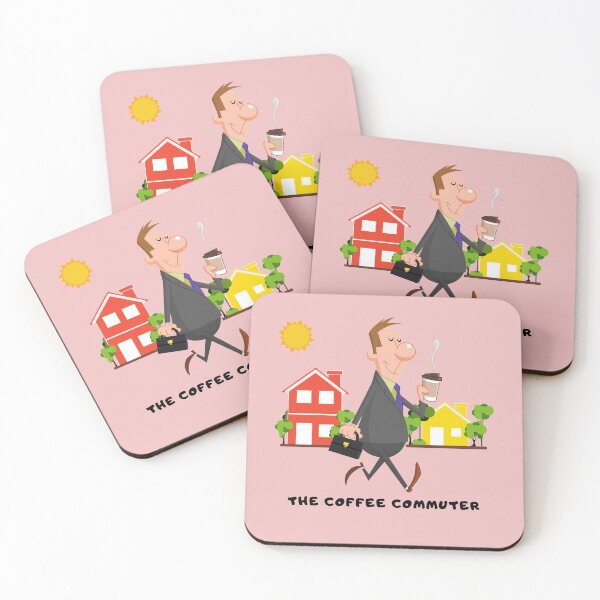 Item preview, The Coffee Commuter designed and sold by OBirdDesigns.