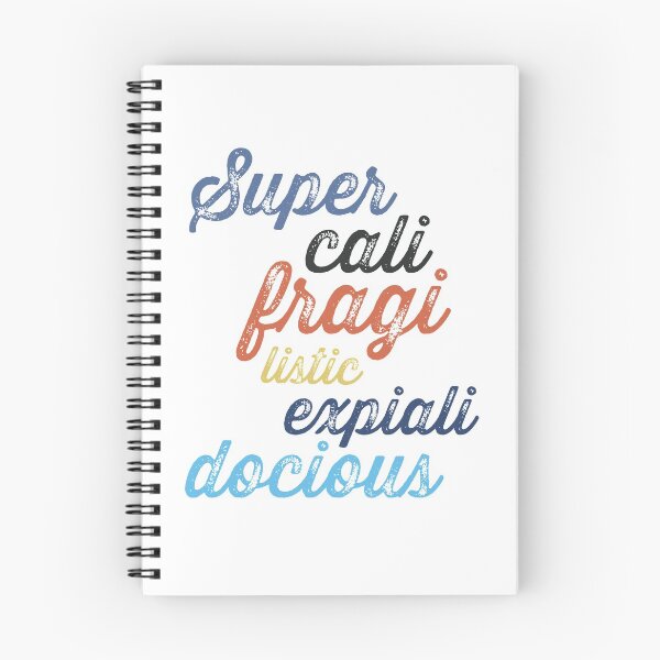 Item preview, Supercalifragilisticexpialidocious, Mary Poppins, Typography designed and sold by DavaTypeGraphic.