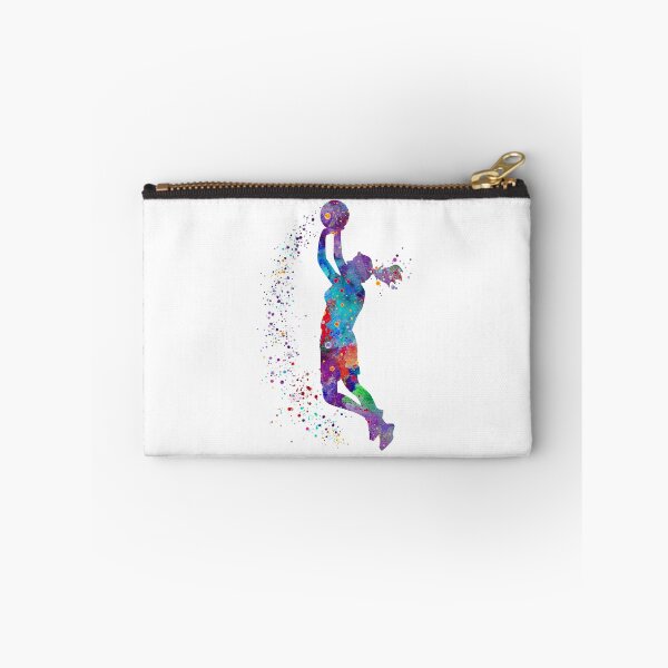 Item preview, Basketball Girl Watercolor Painting Art Print Gifts designed and sold by LotusGifts.