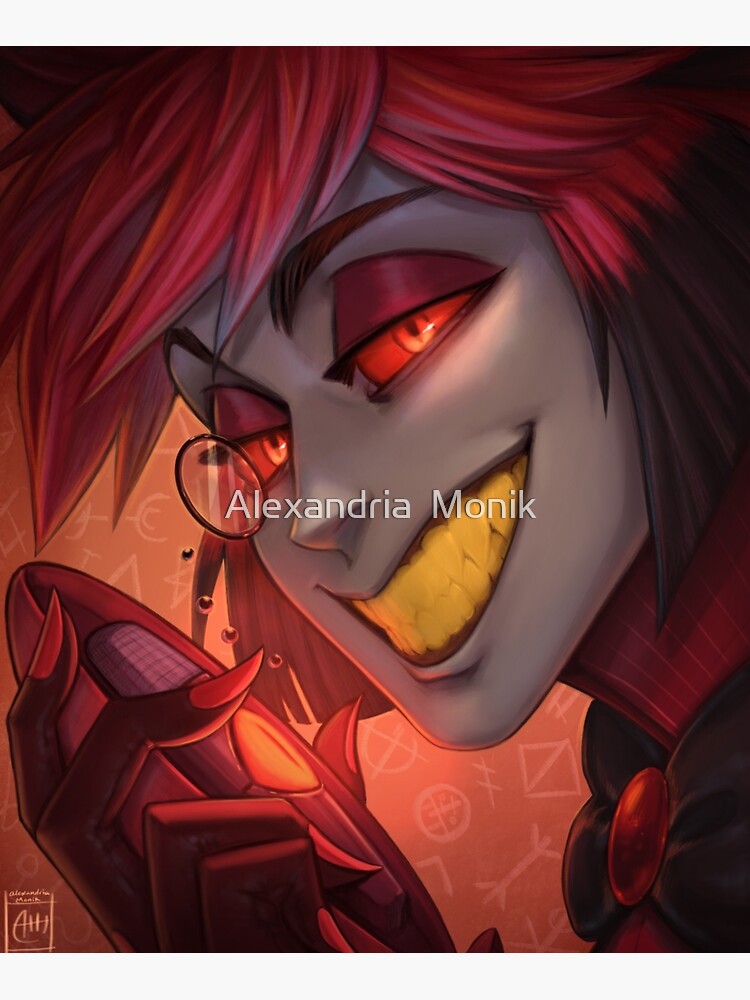 Alastor Hazbin Hotel Art Print For Sale By Missmonik Redbubble