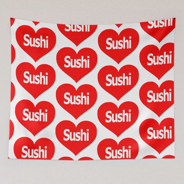 Item preview, heart sushi designed and sold by AllShirts21.