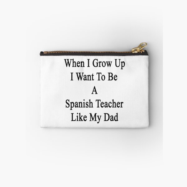 Artikelvorschau, Wenn ich aufwachse, möchte ich ein spanischer Lehrer wie mein Vater sein entworfen und verkauft von supernova23.