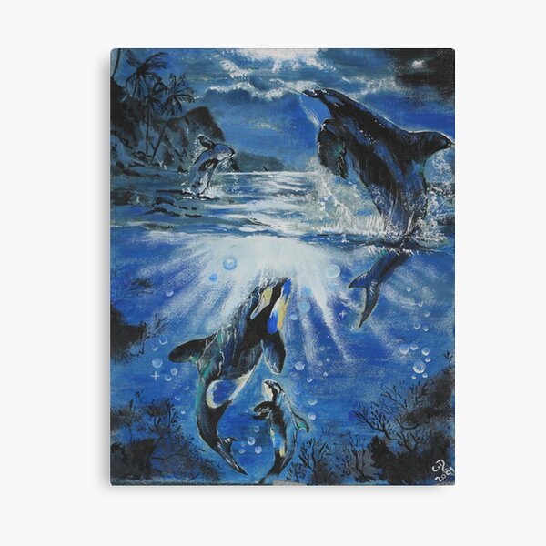 Orca Canvas Print
