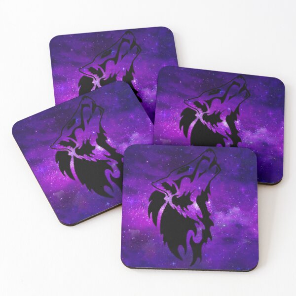 Item preview, Purple galaxy wolf designed and sold by Blackwolf7.
