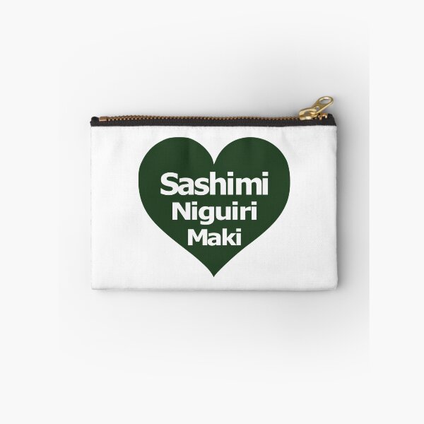 Item preview, heart green sushi, sashimi niguiri maki designed and sold by AllShirts21.