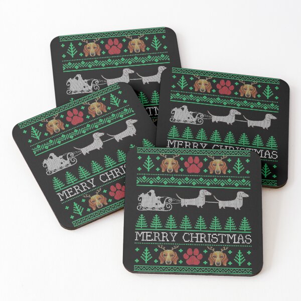 Item preview, Christmas Dachshund Wiener Dog Dachshund Ugly Christmas Sweater designed and sold by mrsmitful.