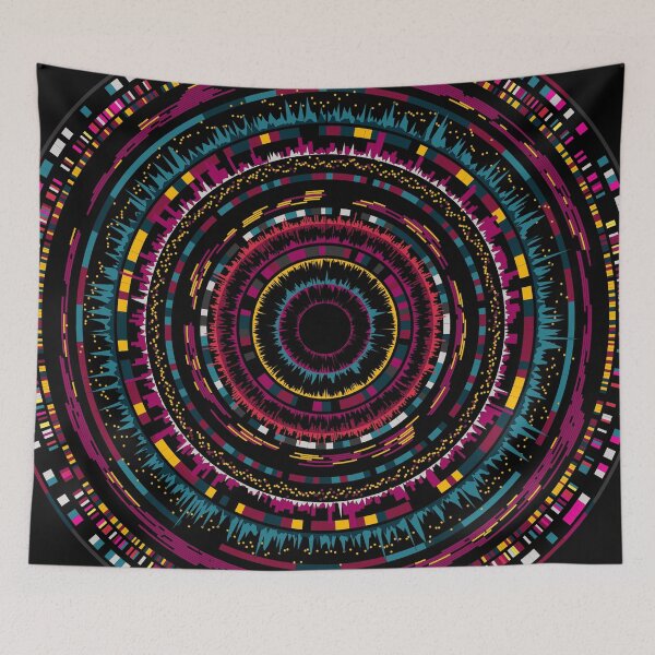 Item preview, biomandala mosaic-4-1 designed and sold by craftdesktop.