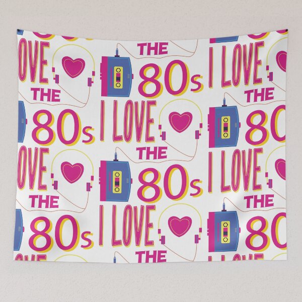 Item preview, I love the 80s party disco retro revival past designed and sold by Mark Sukra.