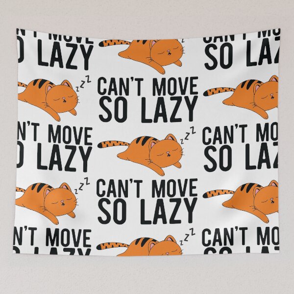 Item preview, Tired cat sleeping meow cat cat lover designed and sold by Mark Sukra.