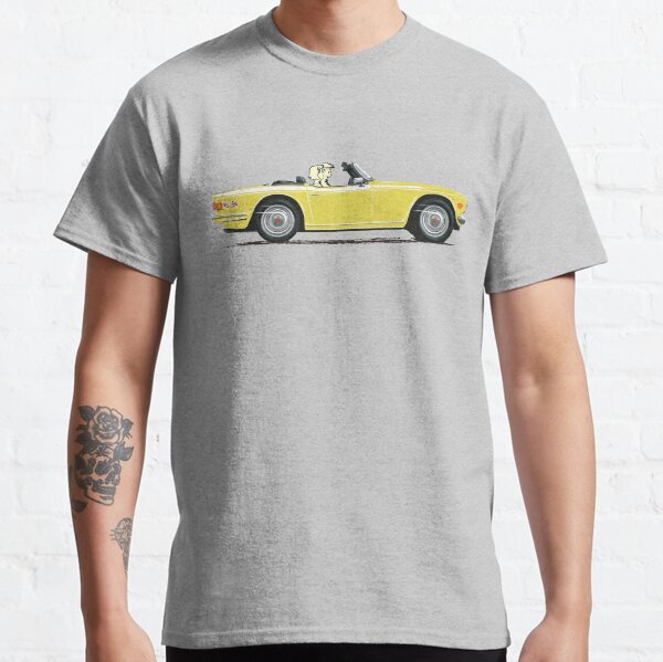 Mimosa Yellow color TR6 – the Classic British Sports Car Classic T-Shirt