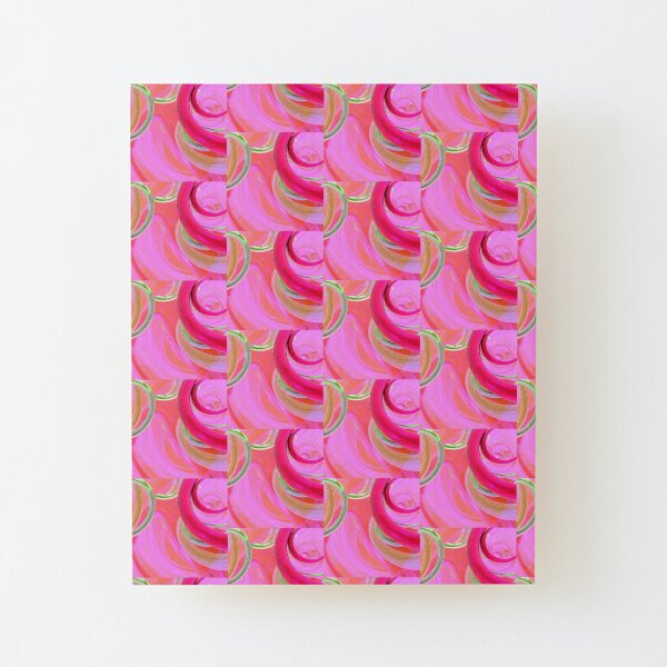 Abstract 1 Wood Mounted Print