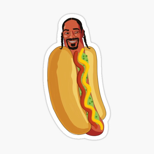 Snoop Hot Dogg Sticker