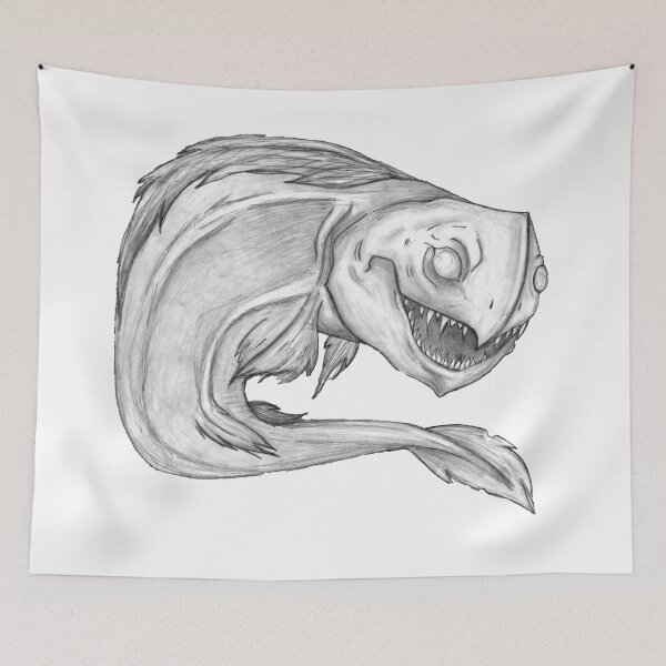 Item preview, Scary Fishy. designed and sold by mwaskedemos.