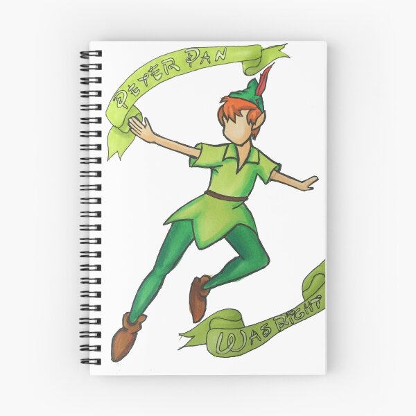 Item preview, Peter Pan was right designed and sold by Megan Schlanker.
