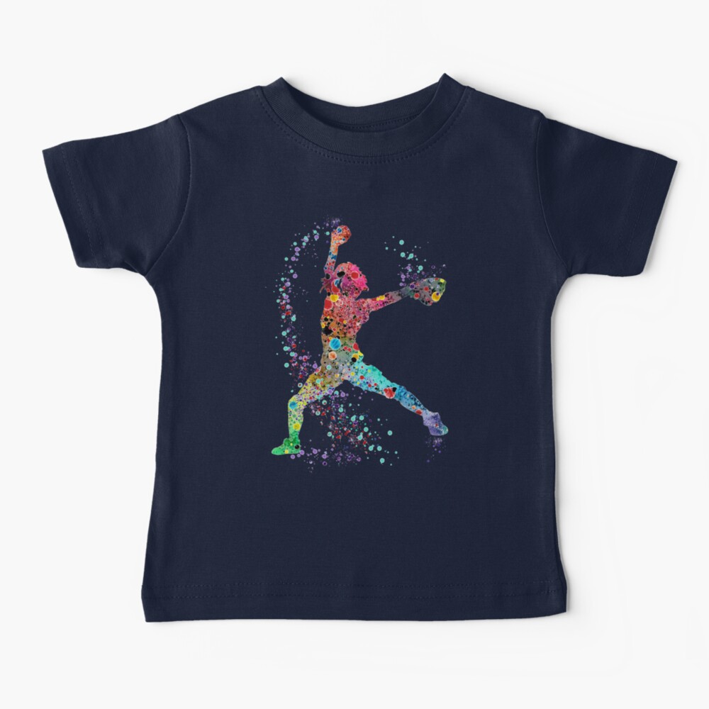 Baseball best sale baby tee