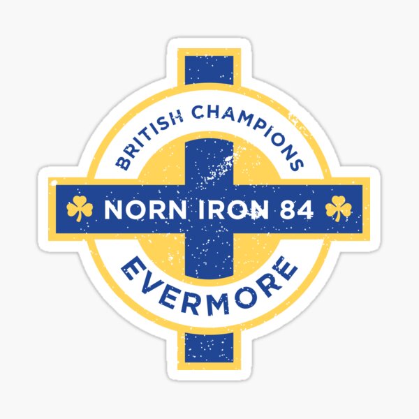 Northern Ireland British Champions 1984 Sticker