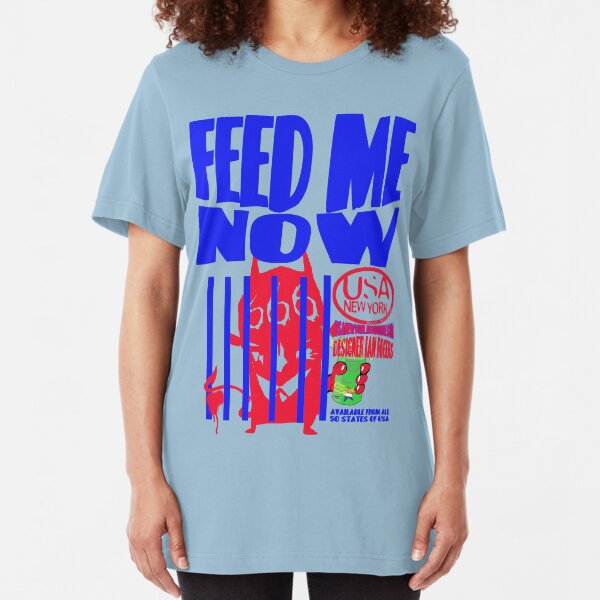 usa new york tshirt by rogers bros co Slim Fit T-Shirt
