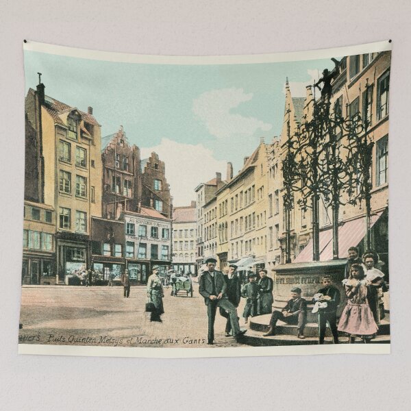 Item preview, 1890s Antwerpen Antwerp Handschoenmarkt designed and sold by aapshop.