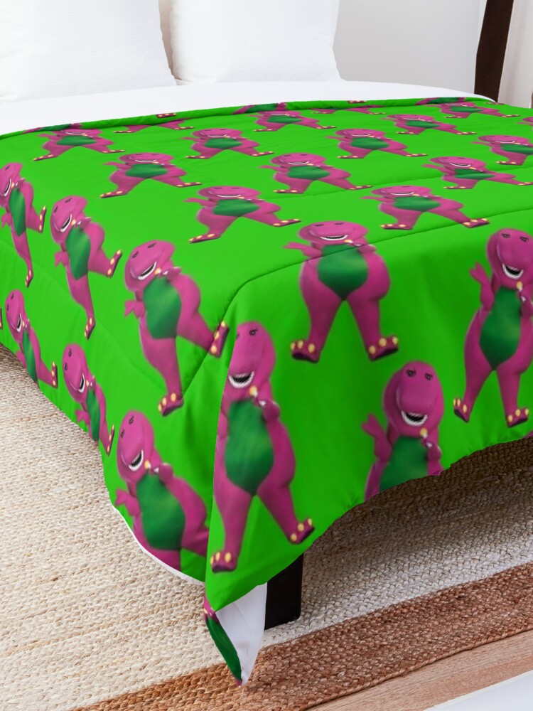 "Barney The Dinosaur" Comforter by masoncarr2244 | Redbubble