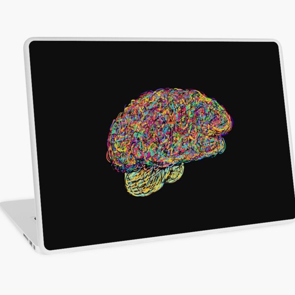 Jackson Pollock's Brain Laptop Skin