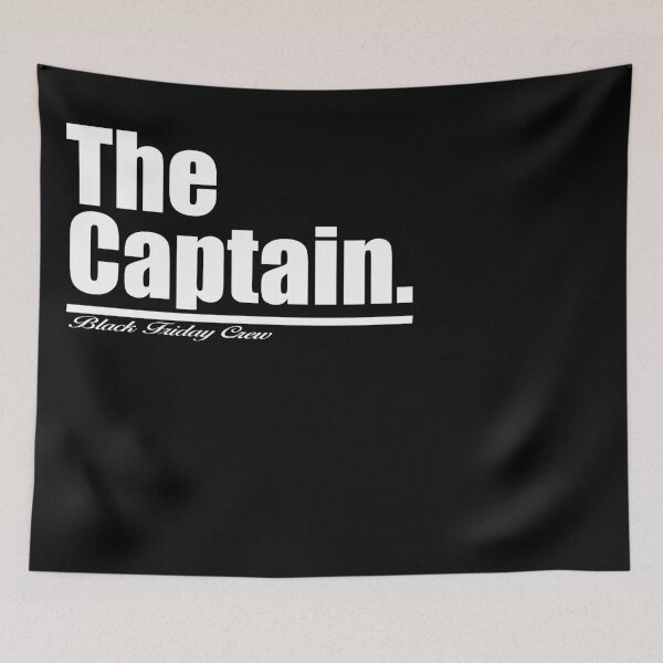 Item preview, The Captain - Black Friday Crew designed and sold by crazy-s-factory.
