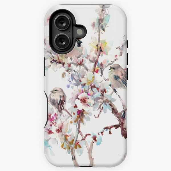Item preview, Sparrows And Apricot Blossom designed and sold by surenart.