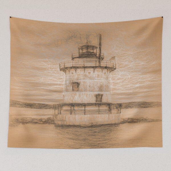 Item preview, The Lighthouse Da Vinci Style designed and sold by Londonimages.