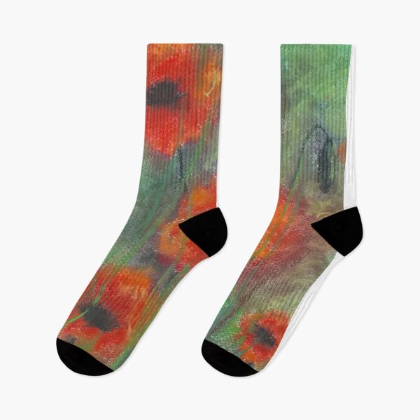 Item preview, Poppies in grass designed and sold by George Hutton Hunter.
