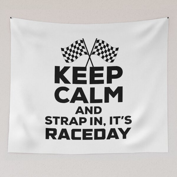 Item preview, Keep calm it’s raceday designed and sold by Keyur44.