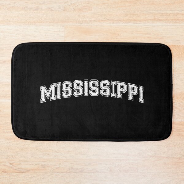 Item preview, Vintage University-look Mississippi White Distressed College Design designed and sold by webdango.