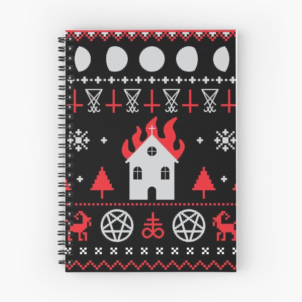 Item preview, Burning Church Ugly Sweater designed and sold by Isolde Gravieraine.