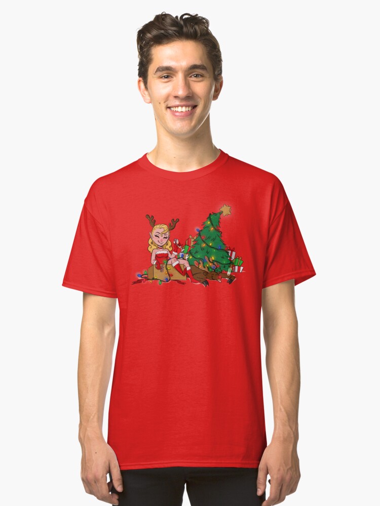 Alternate view of Merry Elf Classic T-Shirt