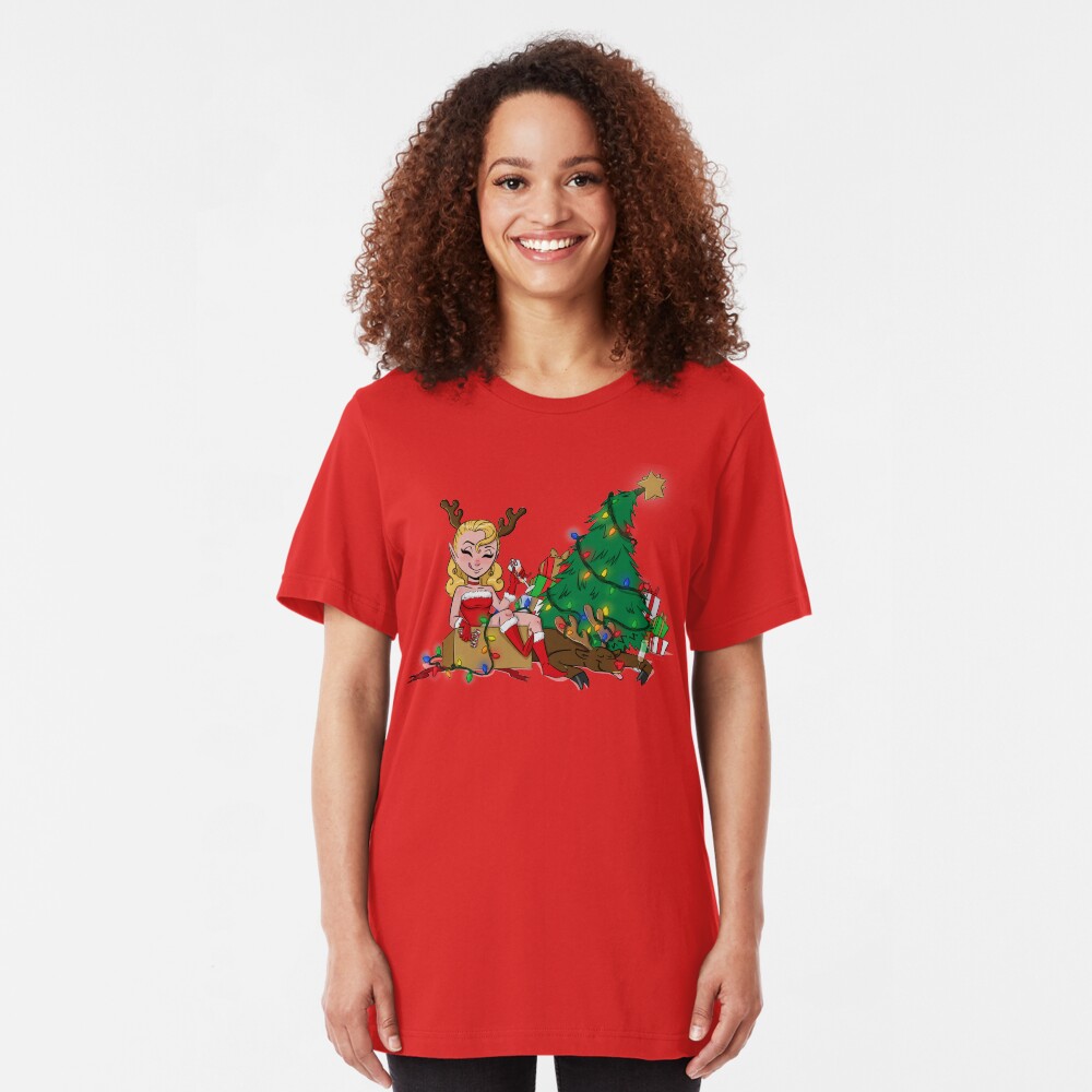Merry Elf Slim Fit T-Shirt
