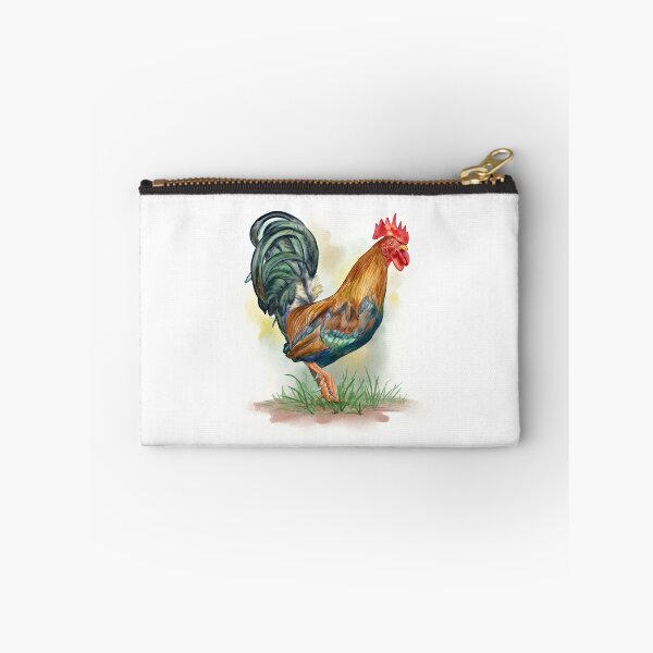 Item preview, Common rooster watercolor illustration designed and sold by Andreus.