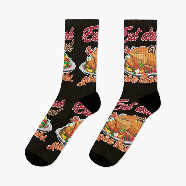 Item preview, Eat drink and give thanks - Thanksgiving designed and sold by crazy-s-factory.